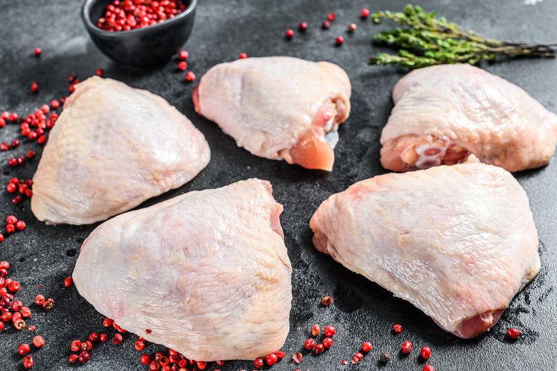 Load image into Gallery viewer, Glatt Kosher Chicken Thighs - Family Packby Kosher Meat Store
