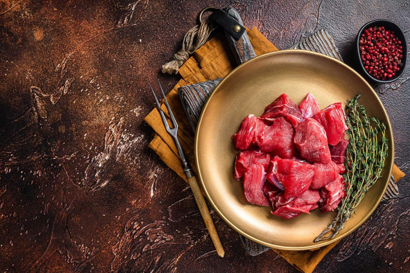Load image into Gallery viewer, Glatt Kosher Organic Beef For Stew by Kosher Meat Store