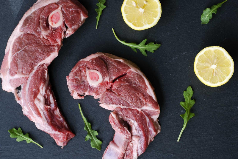 Load image into Gallery viewer, Glatt Kosher Lamb Shoulder Chops by Kosher Meat Store