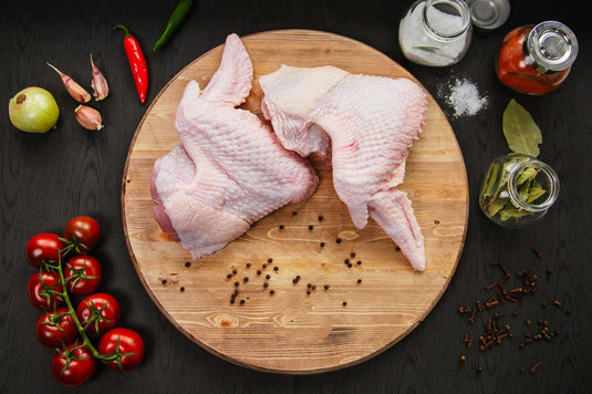 Glatt Kosher Turkey Wings by Kosher Meat Store